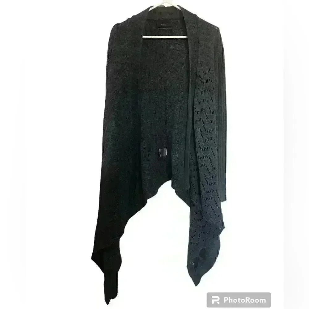 line cardigan draped longline duster​